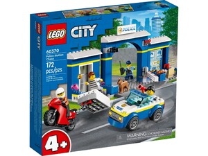 Игры и игрушки: Конструктор LEGO City Переслідування на поліцейській дільниці 60370