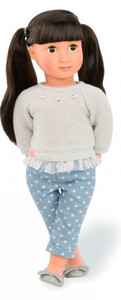 Куклы: Кукла Мэй Ли в модных джинсах (46 см), Our Generation