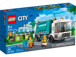 Ігри та іграшки: Конструктор LEGO City Сміттєпереробна вантажівка 60386