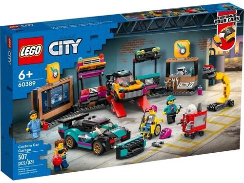 Наборы LEGO: Конструктор LEGO City Тюнінг-ательє 60389