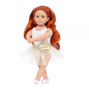 Ляльки: Кукла балерина с мягким телом Мейбл (15 см), Lori