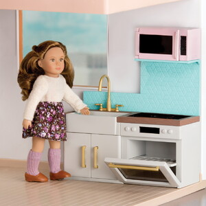 Современная кухня, мебель для кукол, Lori