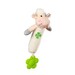 Мягкая игрушка с пищалкой «Веселая Овечка», 24 см, BabyOno дополнительное фото 1.