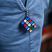 Міні-головоломка — Кубик 3х3 (з кільцем), Rubik's дополнительное фото 3.