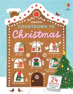 Развивающие книги: Countdown to Christmas [Usborne]