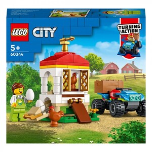 Игры и игрушки: Конструктор LEGO City Курятник 60344