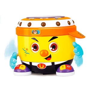 Детские барабаны: Интерактивная музыкальная игрушка Hola Toys Веселый барабан