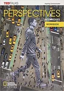 Книги для дорослих: TED Talks: Perspectives Intermediate Workbook with Audio CD (9781337627115)