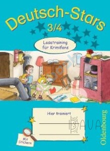 Книги для дітей: Stars: Deutsch-Stars 3/4 Lesetraining f?r Krimifans