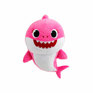 Животные: Мягкая игрушка «Мама Акуленка, розовая», 20 см, Baby Shark