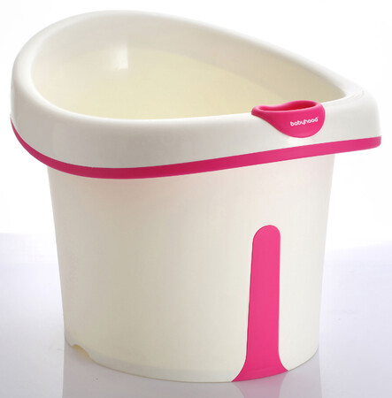 Аксесуари для купання: Ванночка Вінні, біло-рожева, Babyhood