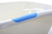 Ванночка Раби, бело-голубая, Babyhood дополнительное фото 2.