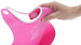 Силіконовий фартух для годування, рожевий, Babyhood дополнительное фото 3.