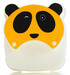 Ступеньки в ванную Панда, бело-жёлтые, Babyhood дополнительное фото 1.