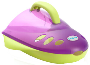 Принадлежности для купания: Органайзер для игрушек в ванную, фиолетово-зелёный, Babyhood