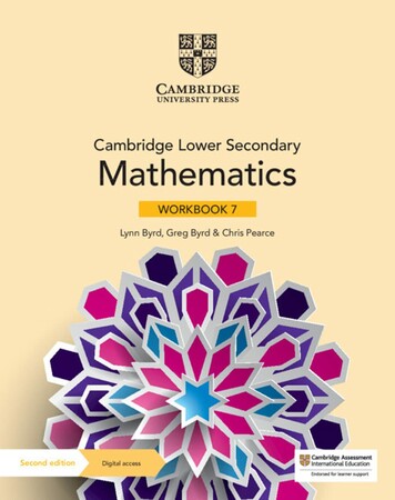 Навчання лічбі та математиці: Cambridge Lower Secondary Mathematics 2nd Edition 7 Workbook with Digital Access (1 Year)