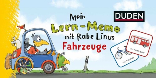 Настольные игры: Мемо Транспорт Mein Lern-Memo mit Rabe Linus — Fahrzeuge [Duden]