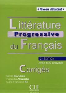 Litterature Progr du Franc 2e Edition Debut Corriges