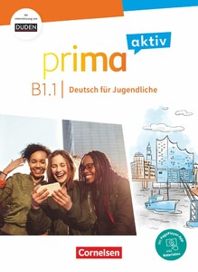 Книги для детей: Prima aktiv B1/1 Kursbuch inkl. PagePlayer App + interaktiven Ubungen [Cornelsen]
