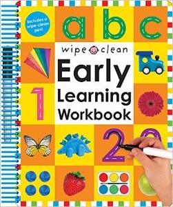 Книги для детей: Wipe Clean Early Learning Workbook