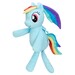 Пони-обнимашка Rainbow Dash (50 см), My Little Pony дополнительное фото 1.