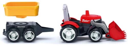Міська та сільгосптехніка: Іграшковий трактор Zetor 2в1 червоний, Efko MultiGO
