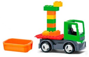 Будівельна техніка: Будівельна платформа-вантажівка з кубиками, Efko MultiGO