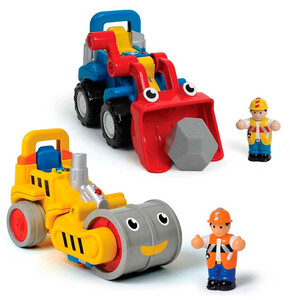 Машинки: Будівельна команда, подвійний набір, Wow Toys