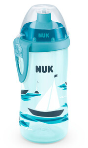Поїльники, пляшечки, чашки: Поильник Junior Cup для мальчиков 300 мл., NUK