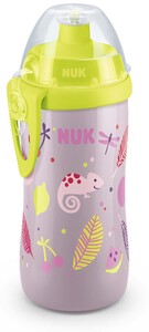 Поїльники, пляшечки, чашки: Поильник Junior Cup для девочек, 300 мл., NUK