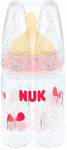 Поильники, бутылочки, чашки: Бутылочка First Choice+, 150 мл, розовая, NUK
