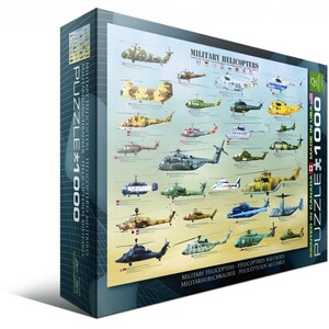 Ігри та іграшки: Пазл Військові вертольоти (1000 ел.)
