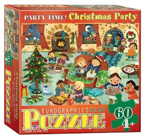 Ігри та іграшки: Пазл Різдвяна вечірка (60 ел.)