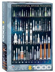 Ігри та іграшки: Пазл Космічні ракети (1000 ел.)