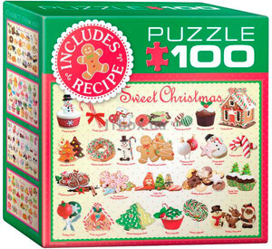 Пазлы и головоломки: Рождественские угощения №2, 100 элементов