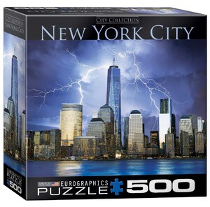 Пазлы и головоломки: Пазл Всемирный Торговый Центр в Нью-Йорке (500 эл.)