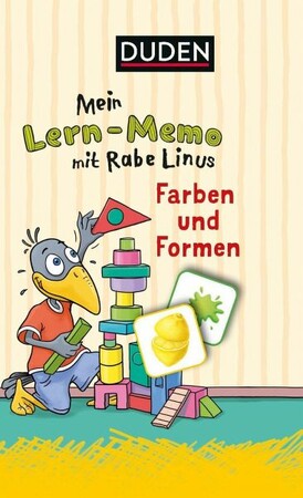 Настольные игры: Мемо Кольори і форми Mein Lern-Memo mit Rabe Linus — Farben und Formen [Duden]