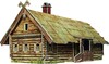 Кутузовская изба в Филях, Сборная модель из картона, Умная бумага