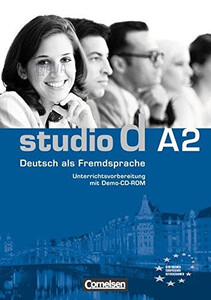 Іноземні мови: Studio d  A2 Unterrichtsvorbereitung (Print) mit Demo-CD-ROM [Cornelsen]