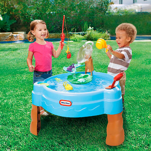 Крупногабаритные игрушки: Игровой столик «Веселая рыбалка», Little Tikes