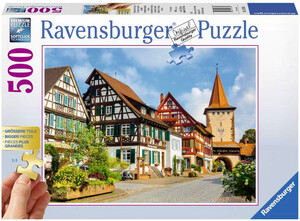 Пазлы и головоломки: Пазл Генгенбах, Германия (500 эл.), Ravensburger