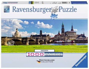 Ігри та іграшки: Пазл Панорама Дрездена (1000 эл.), Ravensburger