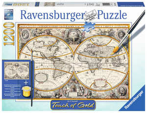 Игры и игрушки: Пазл Карта древнего мира (1200 эл.), Ravensburger