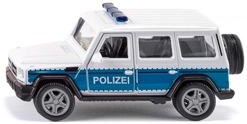 Рятувальна техніка: Модель Полицейского автомобиля Mercedes-AMG G65, 1:50, Siku