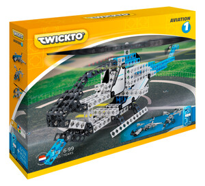 Игры и игрушки: Конструктор Aviation 1 (вертолет, самолет, космический корабль), Twickto