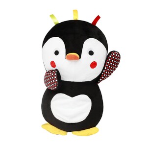 Животные: Мягкая игрушка-обнимашка «Пингвин Конор», 35 см, BabyOno