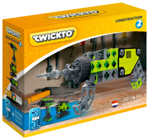 Игры и игрушки: Конструктор Construction 2 (дрели, ножовка), Twickto