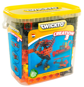Игры и игрушки: Конструктор Creation 3 (экзоскелет, вертолет, землечерпалка), Twickto