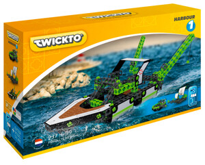 Пластмасові конструктори: Конструктор Harbour 1 (армада, човен, катер), Twickto