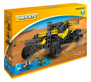 Игры и игрушки: Конструктор Vehicles 1 (багги, экскаватор, марсоход), Twickto